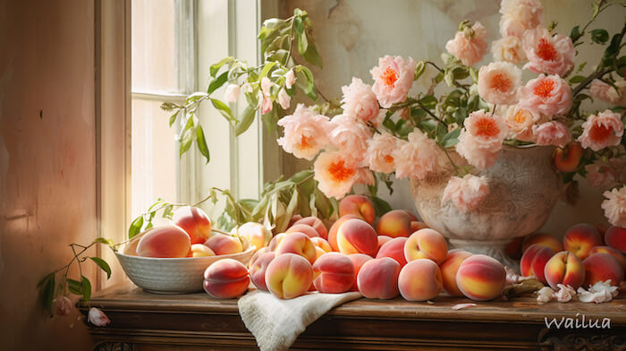lemo.cherry_Lots_of_peaches_on_the_counter_poignant_style_multi_bd4e27ba-61e9-4403-9ccd-c18b15a42899
