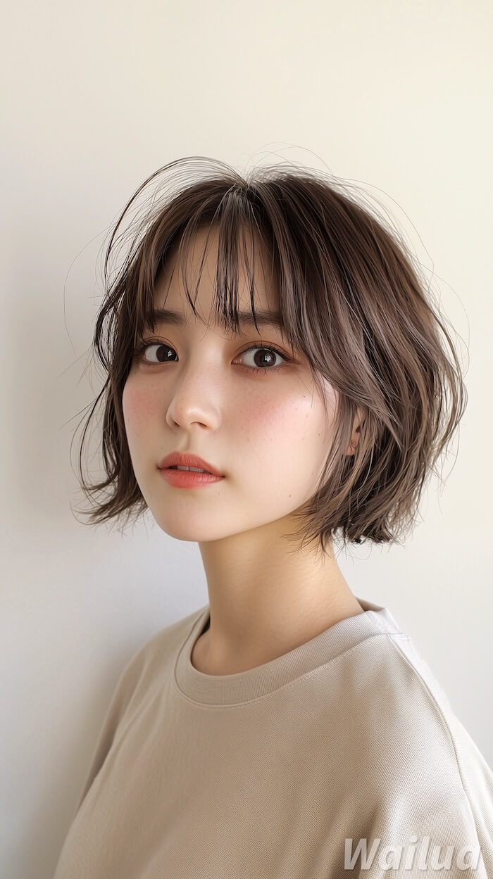 ショートボブ